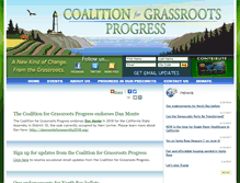 Tablet Screenshot of grassrootsprogress.org